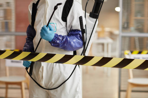Professional Biohazard Cleanup technician working in Ocheyedan, IA